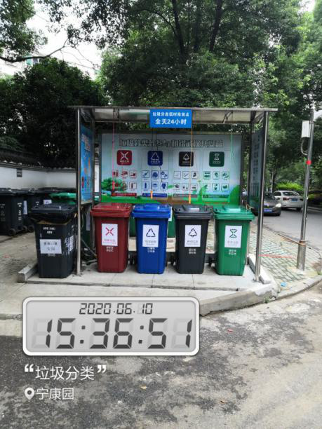 【博觀發(fā)現(xiàn)】 隨手拉一拉,垃圾分類投遞衛(wèi)生又方便！寧康園小區(qū)有一套！